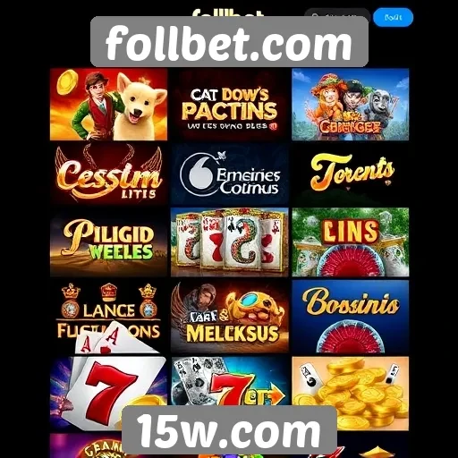 Follbet.com oferece diversidade em jogos de cassino